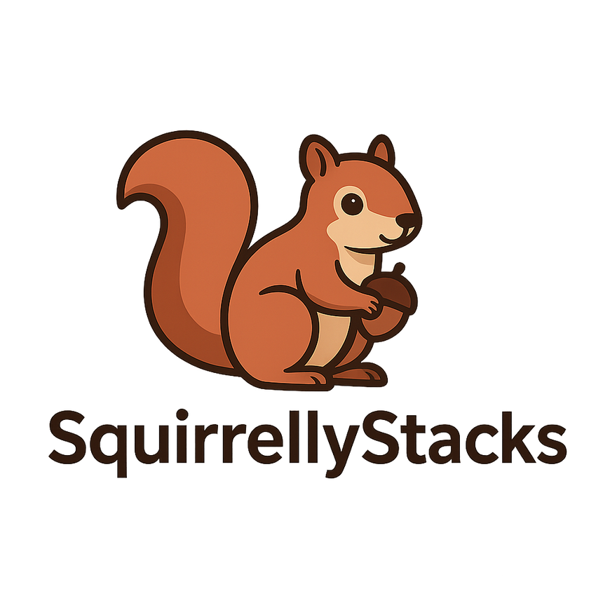 SquirrellyStacks Logo